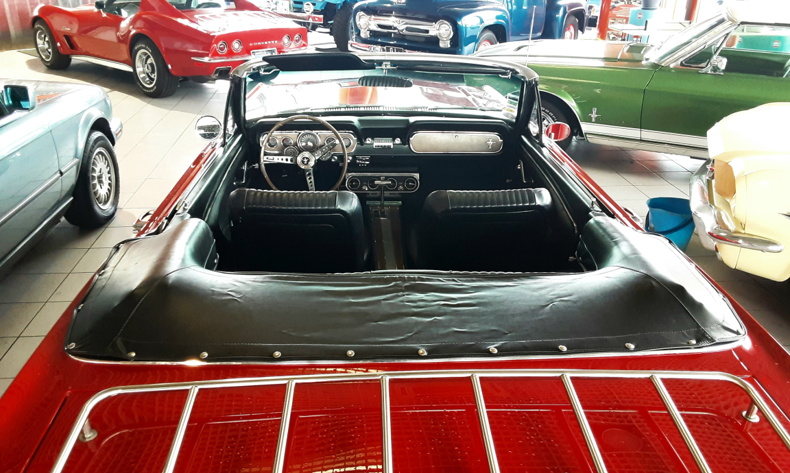 Ford Mustang - CABRIOLET ROUGE CODE A GT 1966