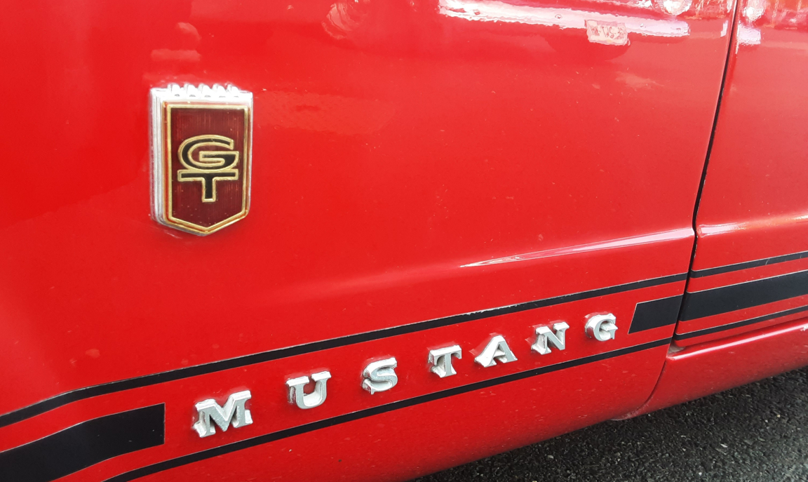 Ford Mustang - CABRIOLET ROUGE CODE A GT 1966